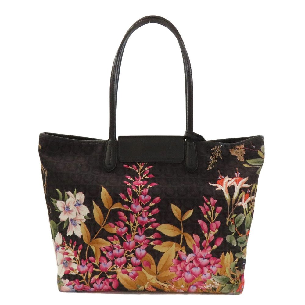 Salvatore Ferragamo Tote Motif Bag Gancini Flower